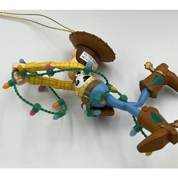 Disney Christmas Magic Ornaments W/Box  Woody Buzz Winnie Simba Set/4 - Picture 10 of 12